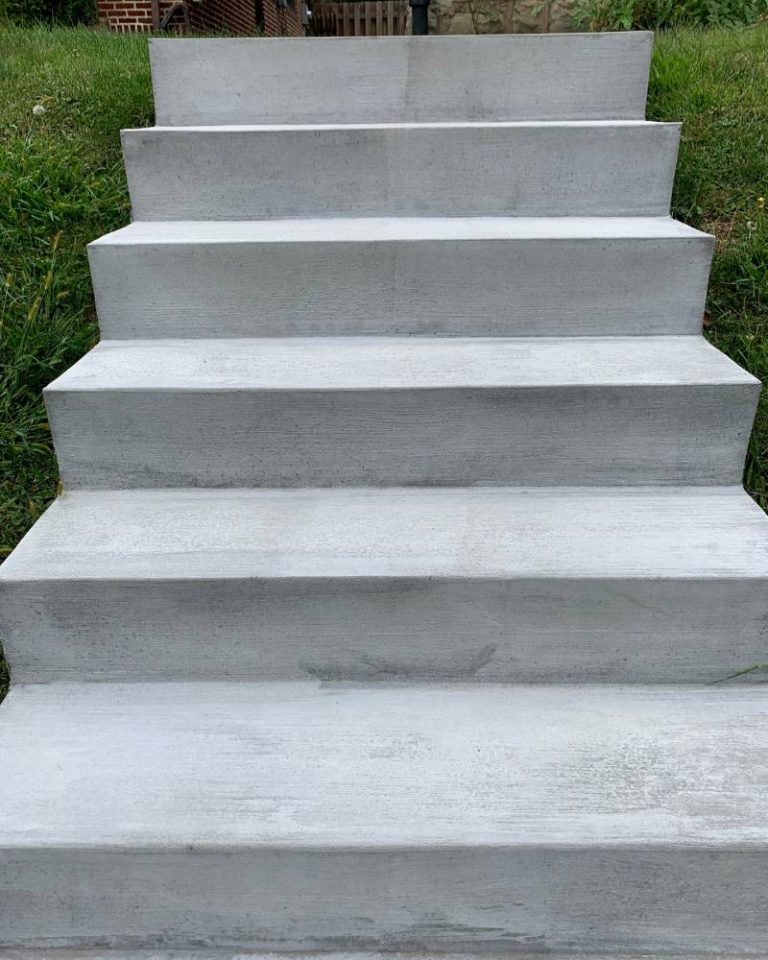 Concrete steps