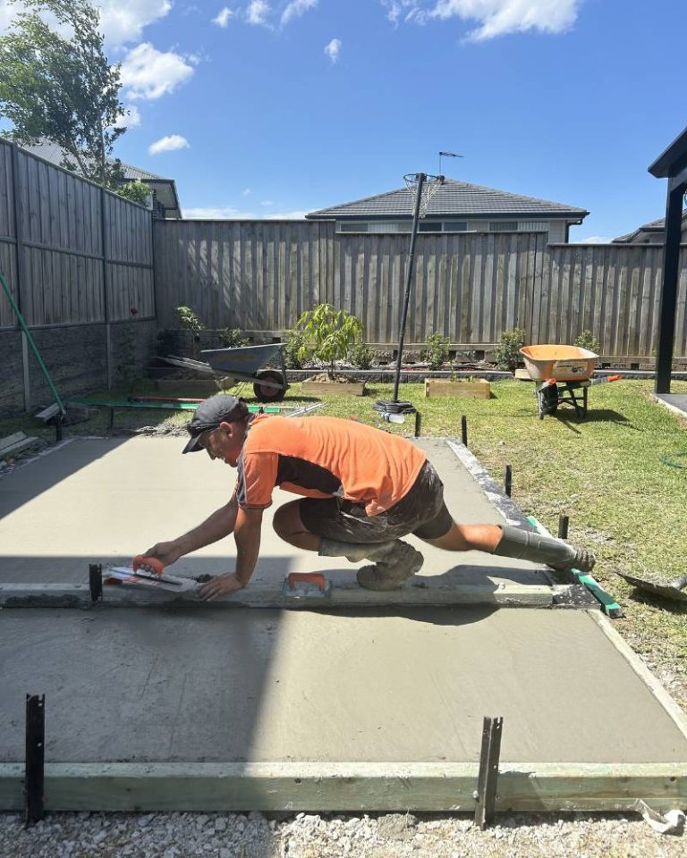Garden shed slab - Penrith